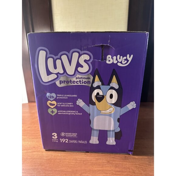 Luvs Platinum Protection Baby Diapers Size 3, 192 Count - Picture 4 of 11